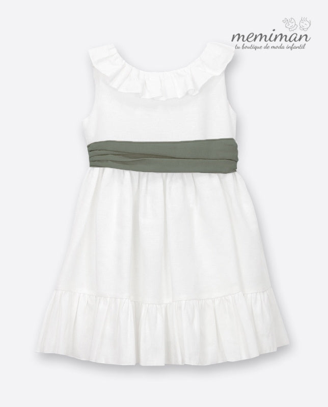 591412 Vestido INFANTIL lino (OFERTÓN)