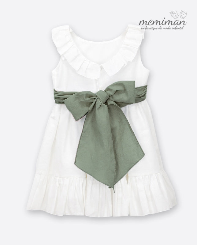 591412 Vestido INFANTIL lino (OFERTÓN)