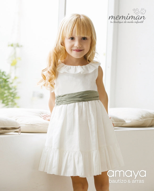 591412 Vestido INFANTIL lino (OFERTÓN)