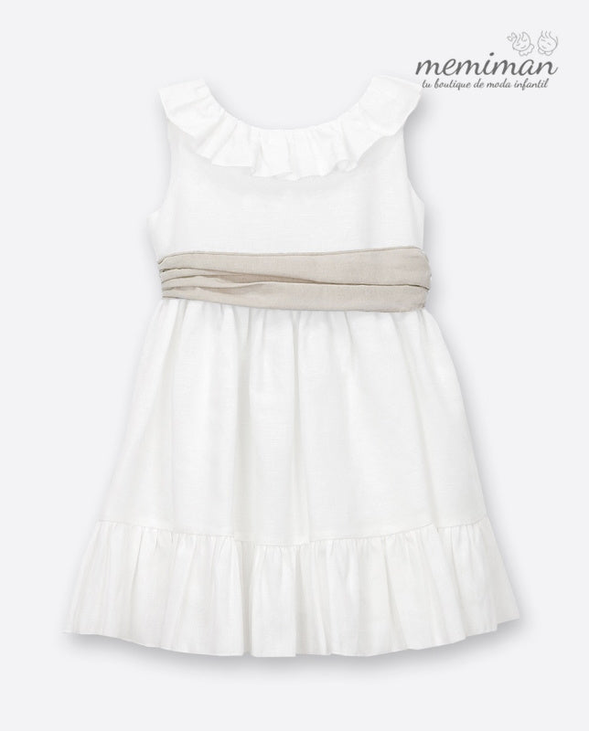 591412 Vestido INFANTIL lino (OFERTÓN)