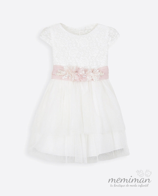 593417 Robe en dentelle pour enfants