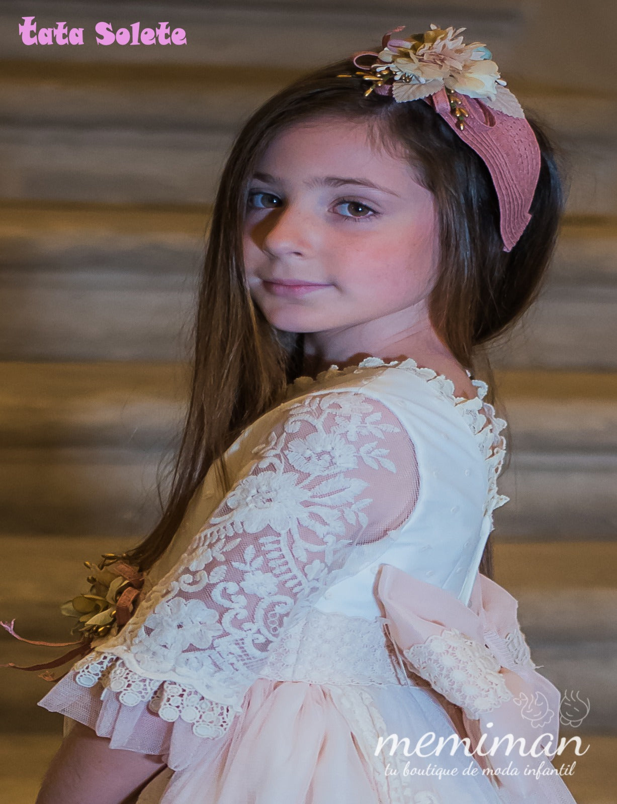 PIETY Headdress with flowers