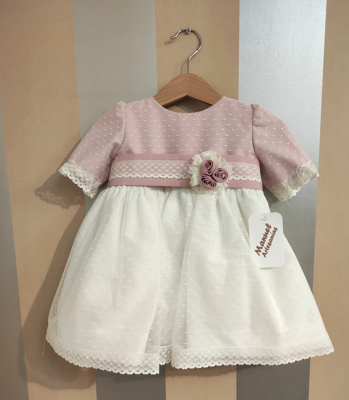 374 Robe de cérémonie Plumeti