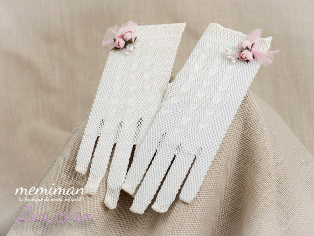 Gants en maille COM/CER 80019