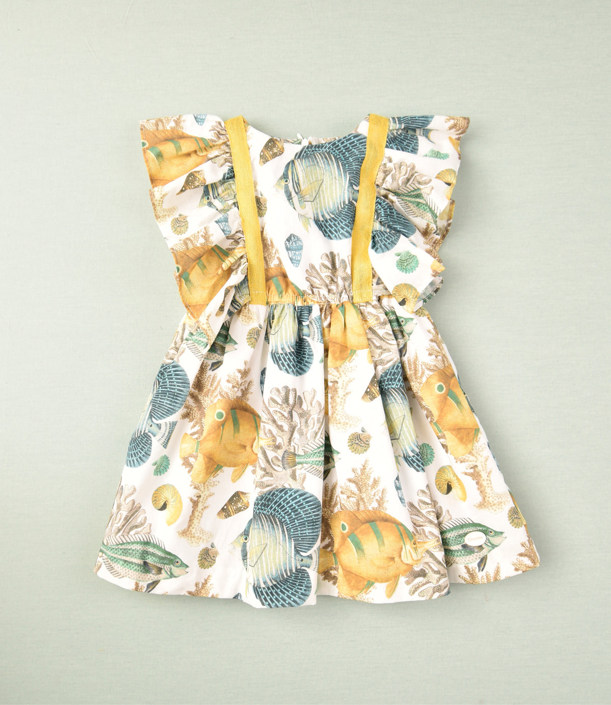 02-37019 Vestido de peixes para criança (SUPERPROMOÇÃO)