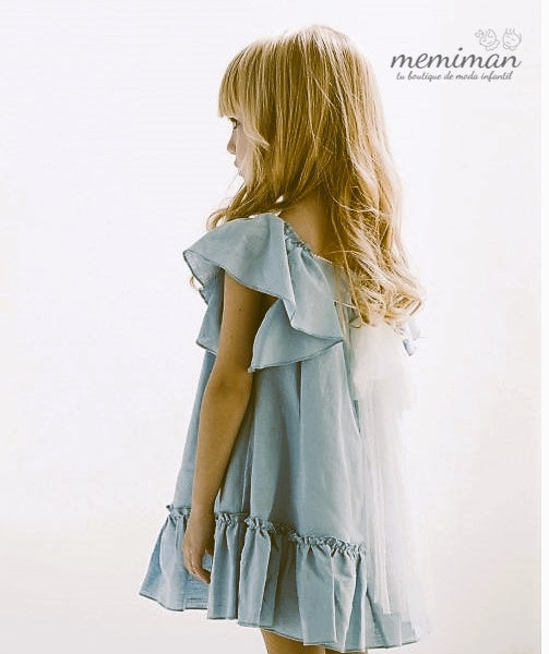 591413 Leinenkleid für Kinder