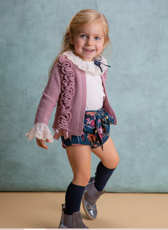 21741 VINTAGE Conjunto bebe niña (OFERTÓN, antes 75,90€)