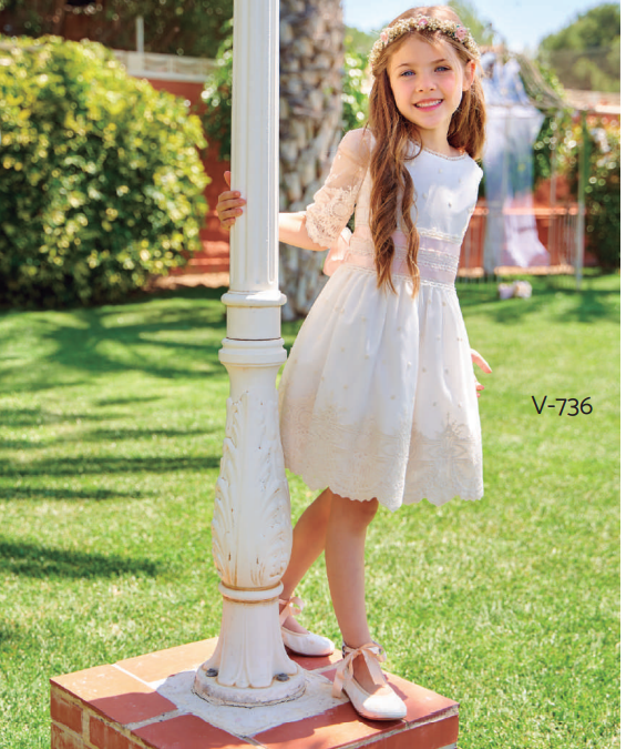 M736 DANIELA girl dress