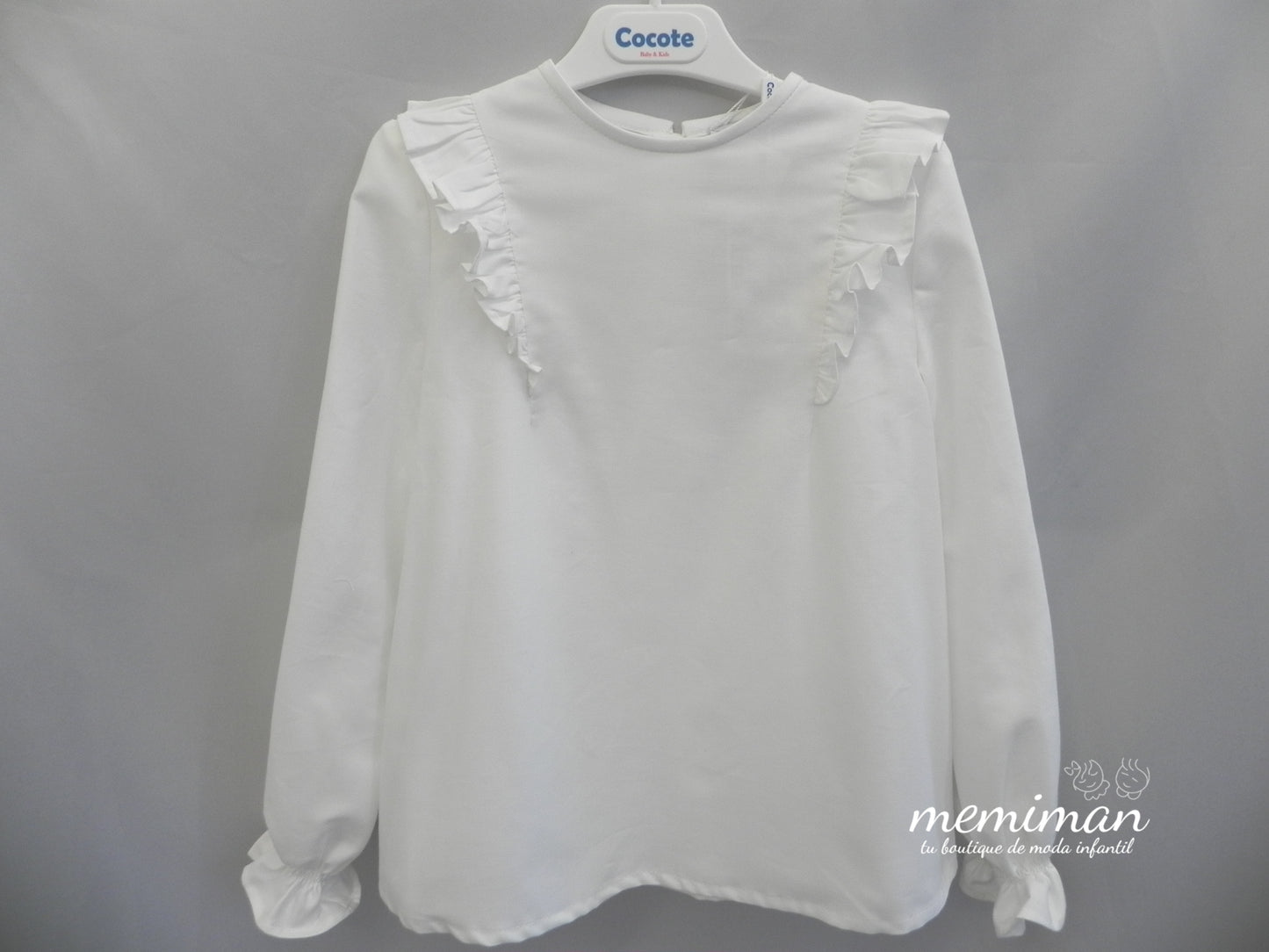 02-39103 girl's oxford blouse