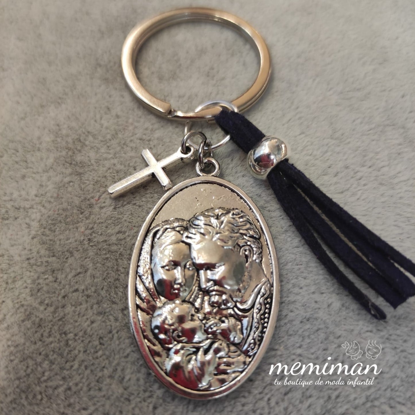 Porte-clés Sainte Famille et Saint-Esprit