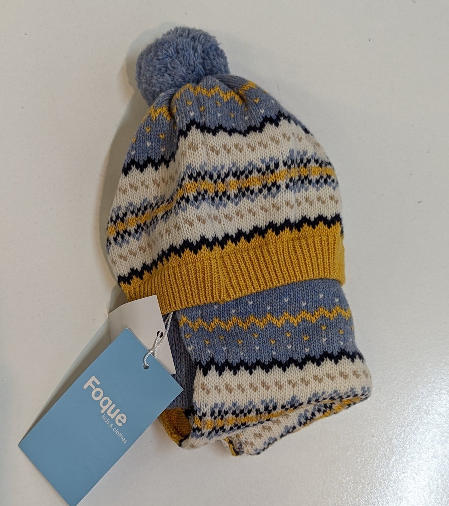 1824207 Conjunto gorro fantasía con bufanda