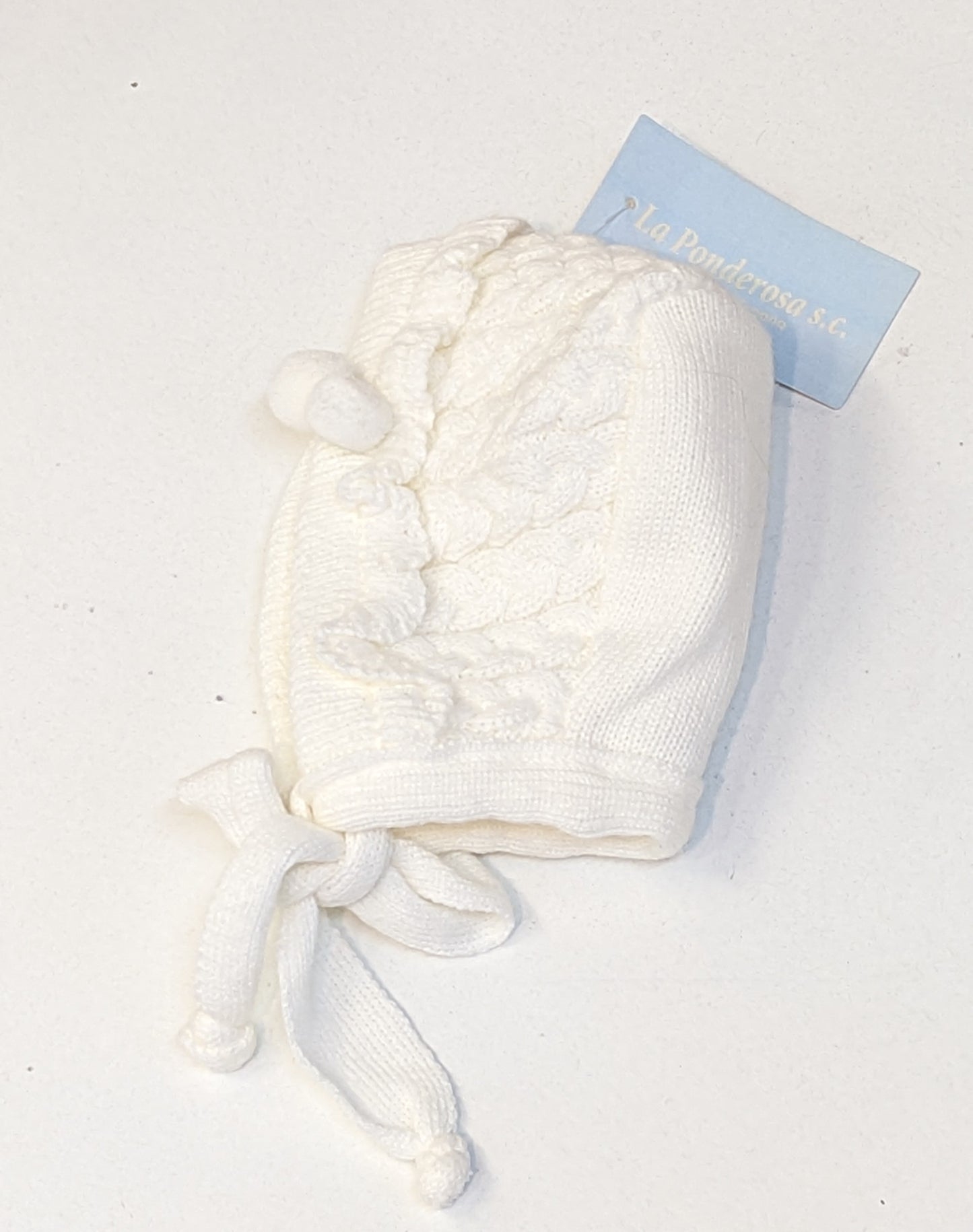 412015 Braided wool hood