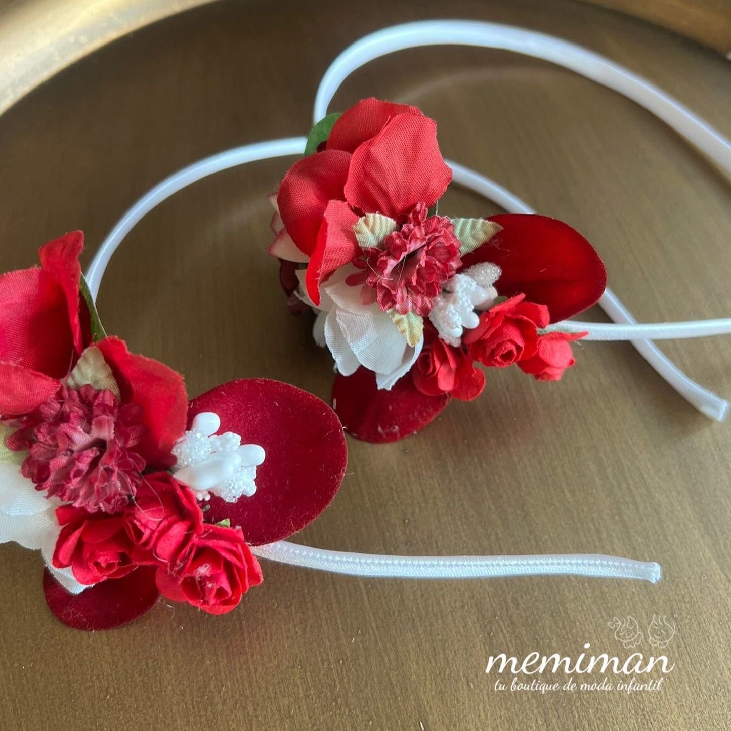 COM/CER headband rosette