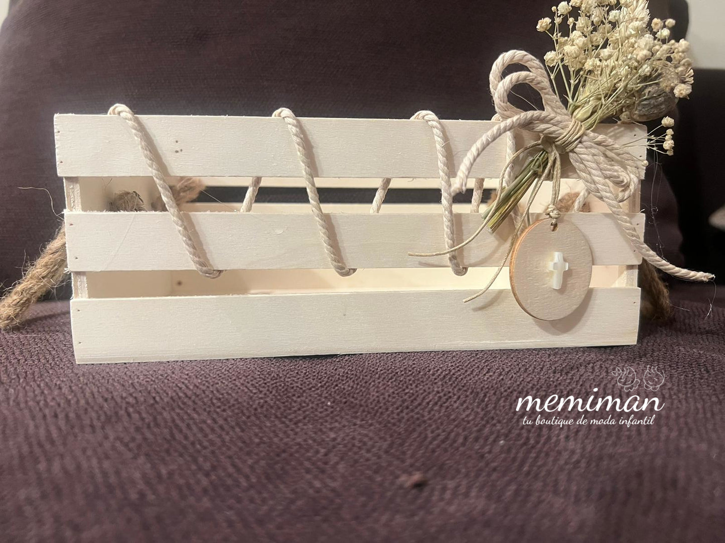Wooden box with cross for details (20x14x8)