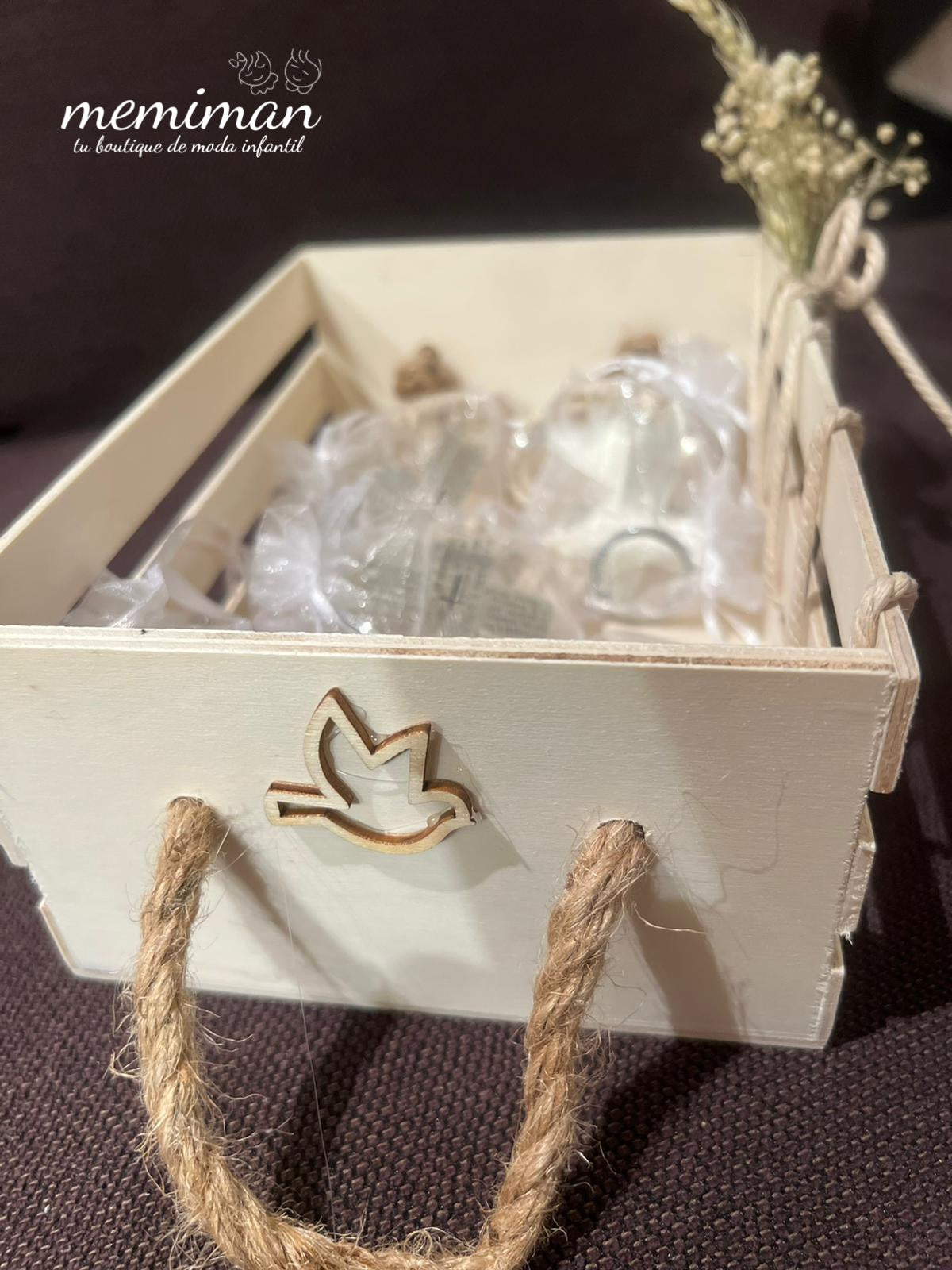 Wooden box with cross for details (20x14x8)