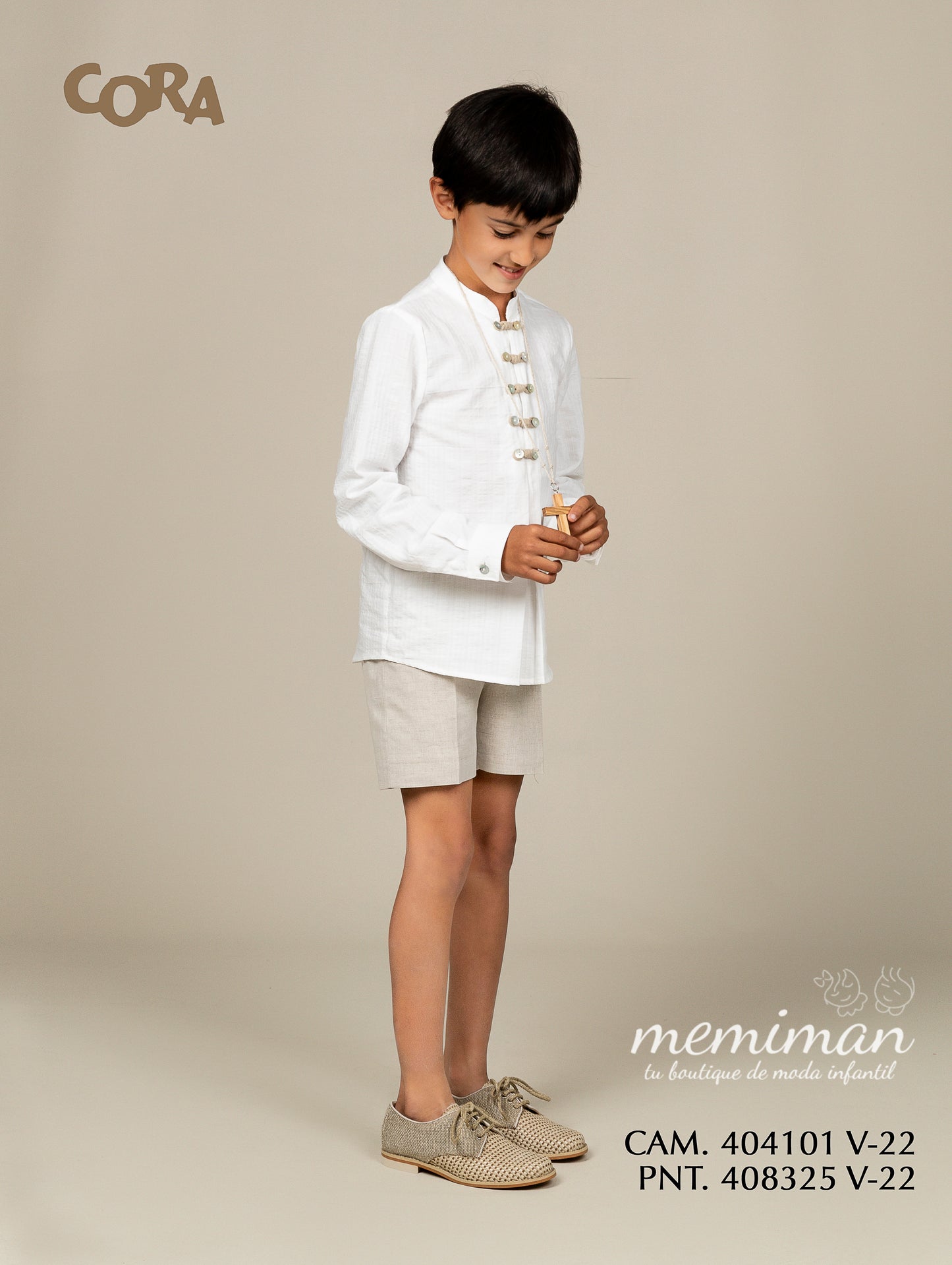 404 Traje camisa y pantalón corto