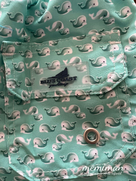 C641 Maillot de bain baleine garçon