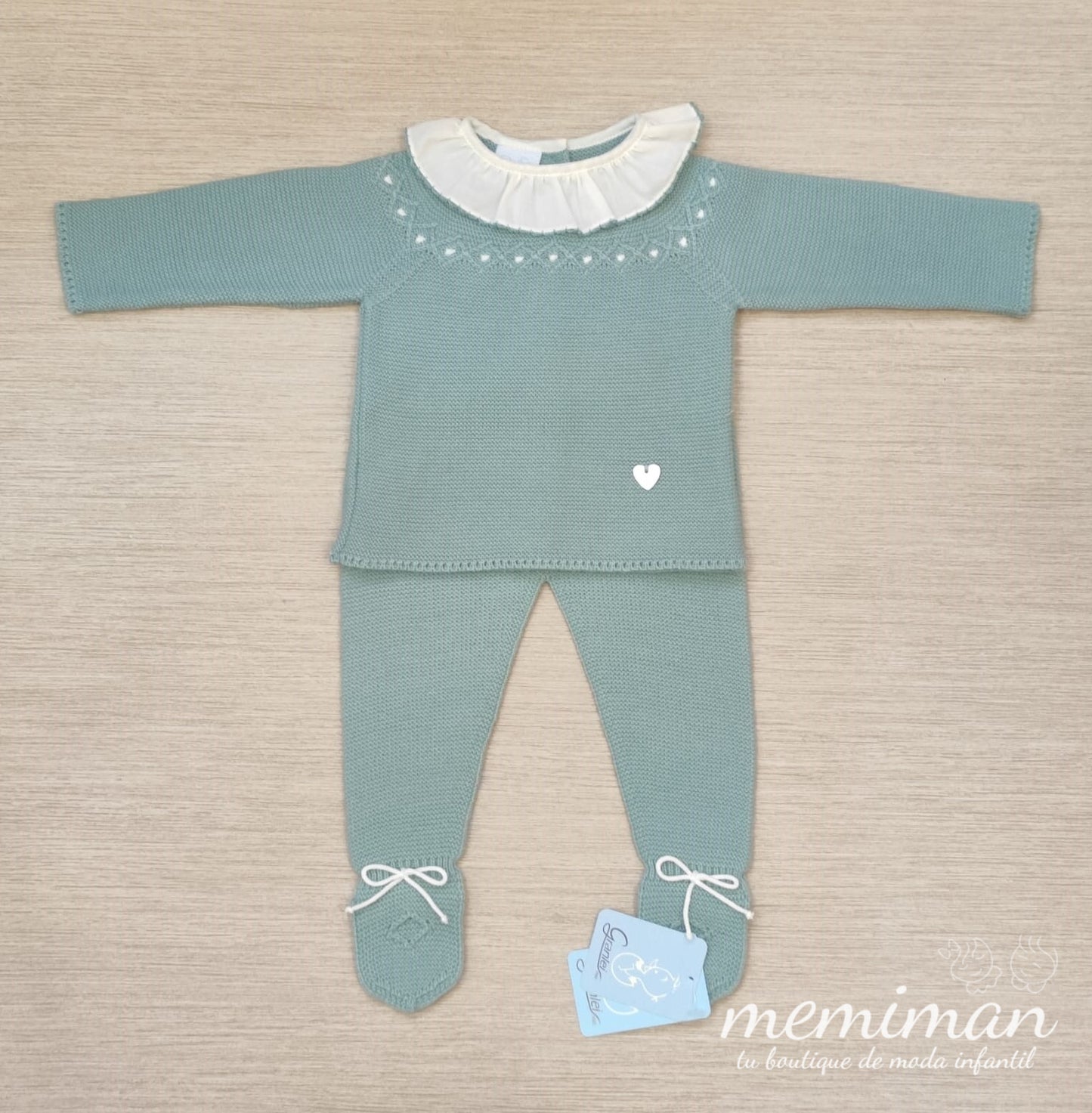 2-216 Dusty Green Legging Set
