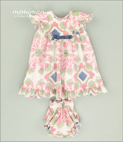 01-50034 Printed baby dress