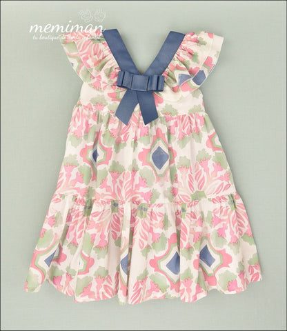 01-50036 Vestido infantil estampado