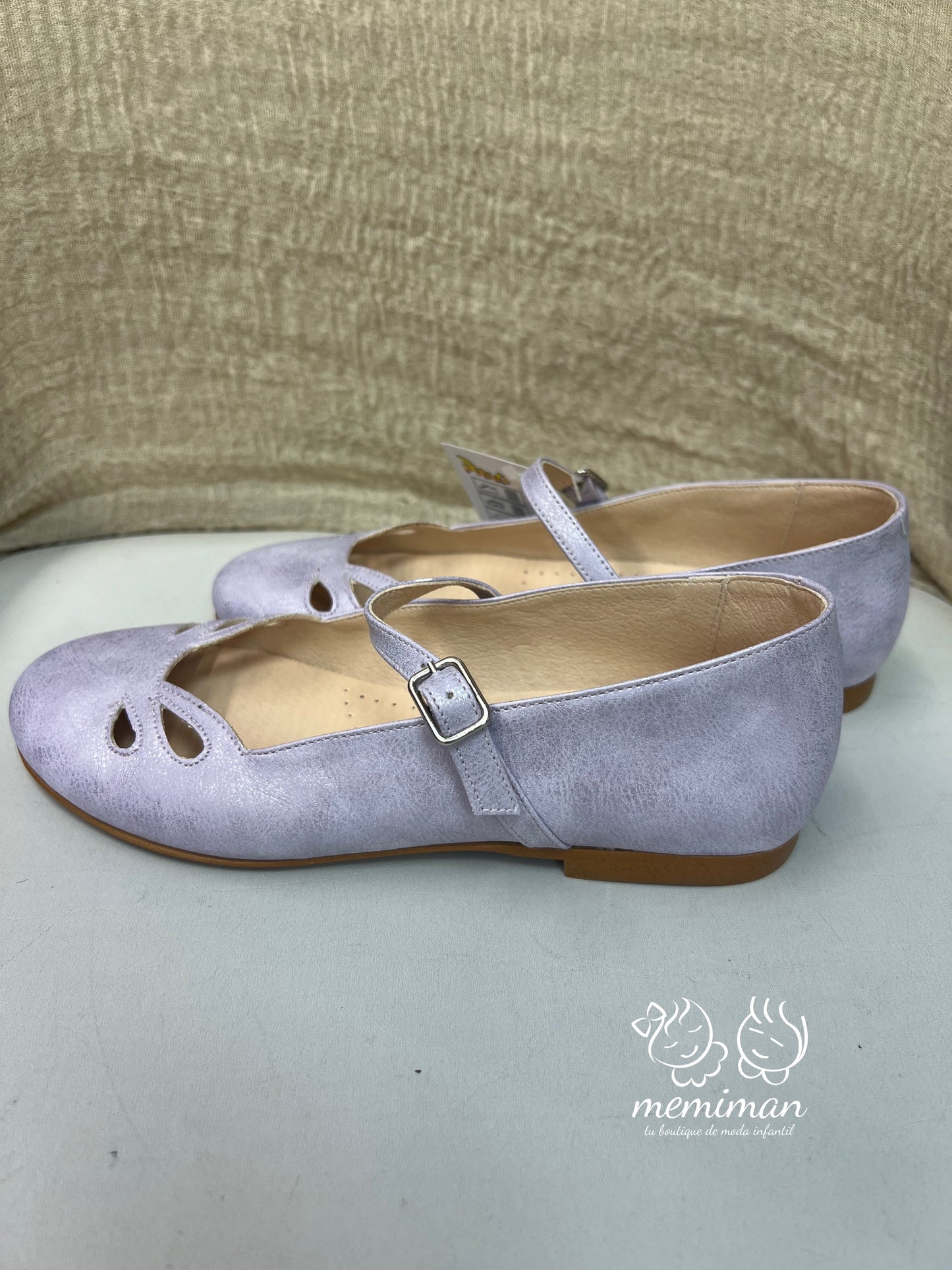 25534 Zapato Hebilla Pala Perforada