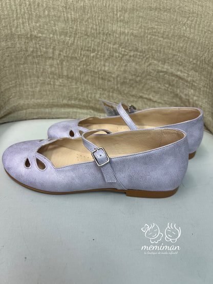 25534 Zapato Hebilla Pala Perforada