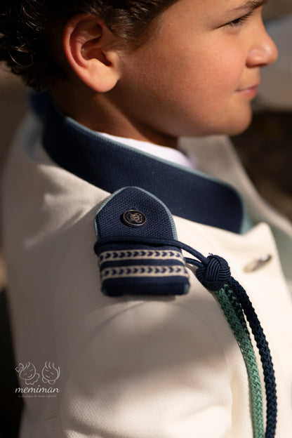 10-02131 Traje Almirante Mao Bicolor