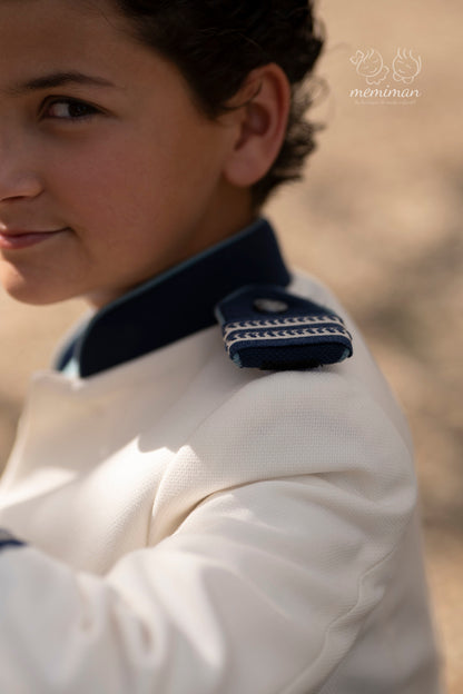 10-02131 Traje Almirante Mao Bicolor