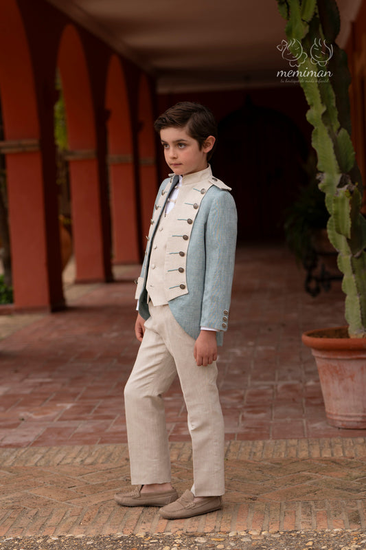 10-02145 Traje Almirante Doble Botonadura