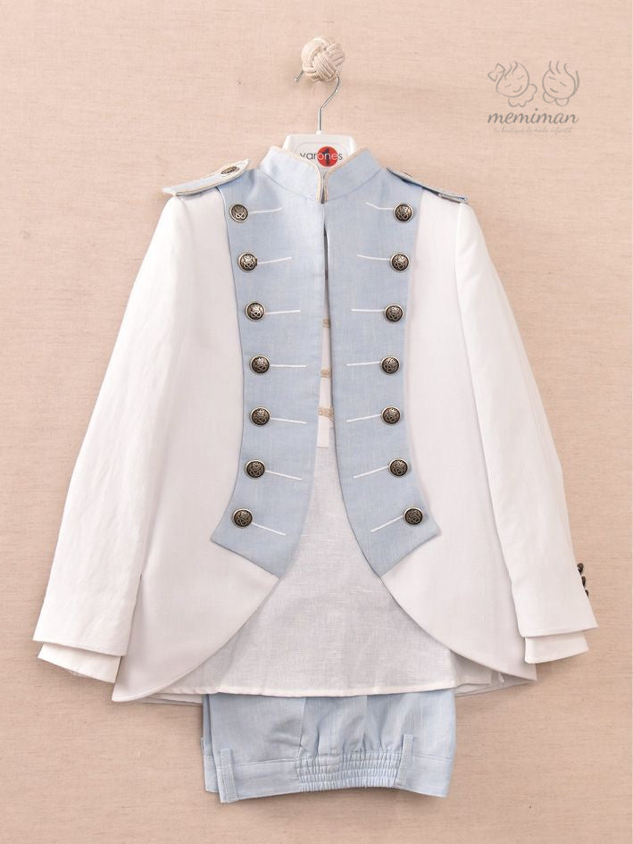 10-02145 Traje Almirante Doble Botonadura