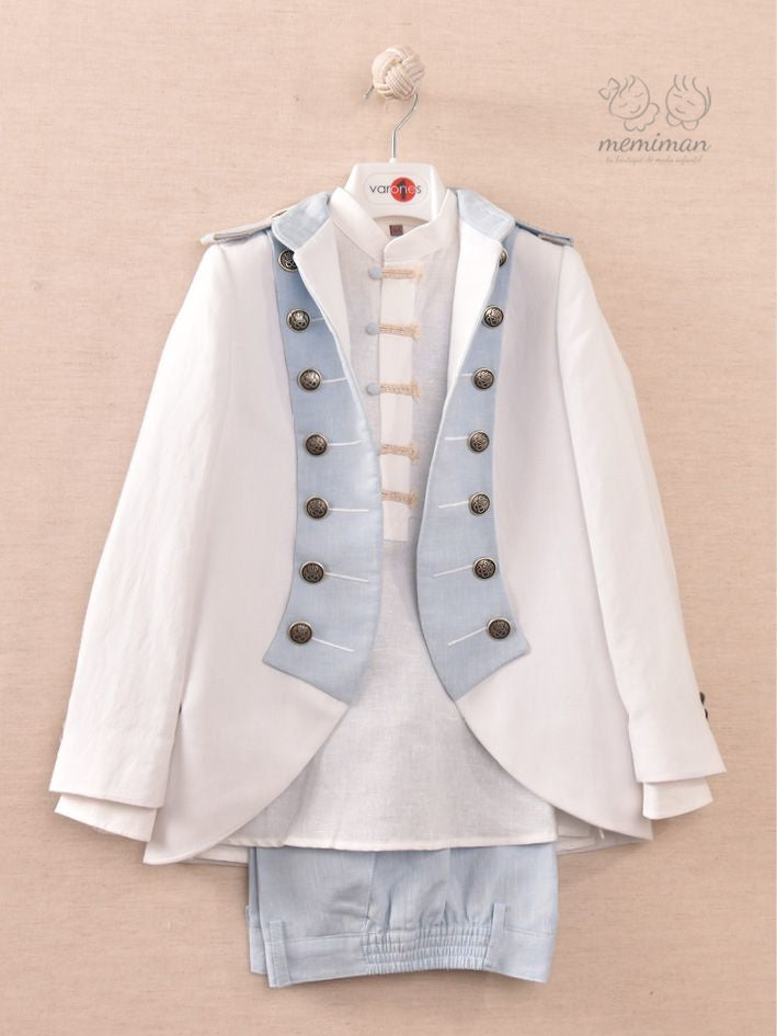 10-02145 Traje Almirante Doble Botonadura