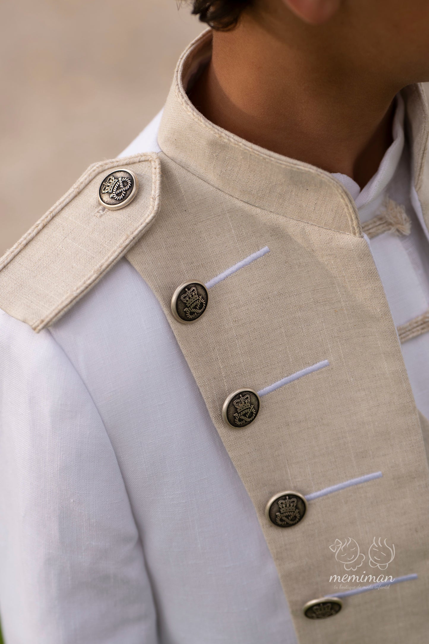 10-02145 Traje Almirante Doble Botonadura