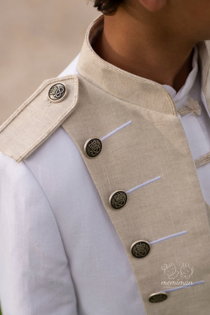 10-02145 Traje Almirante Doble Botonadura