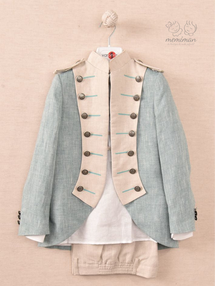 10-02145 Traje Almirante Doble Botonadura