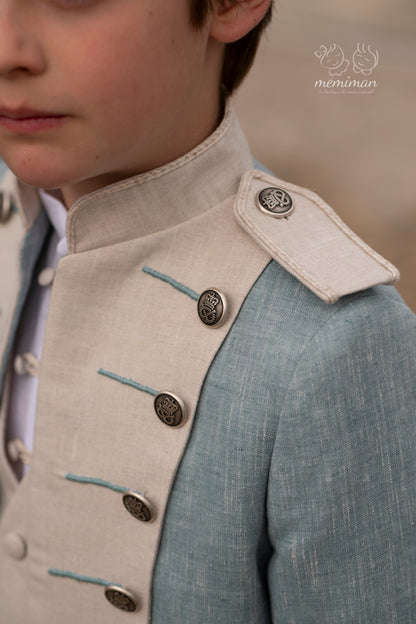 10-02145 Traje Almirante Doble Botonadura