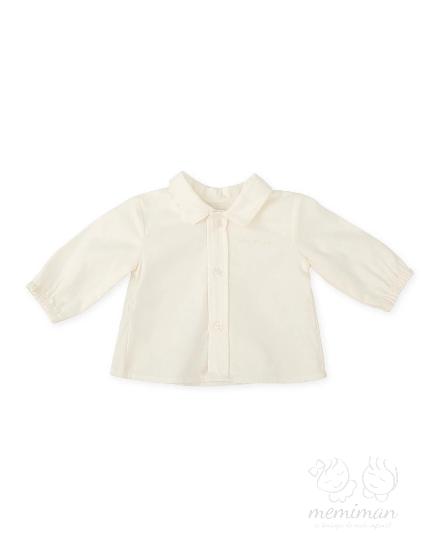 1001W25 BOUQUET Camisa Viyela Bebé Niño
