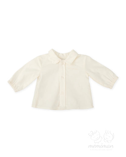 1001W25 BOUQUET Camisa Viyela Bebé Niño