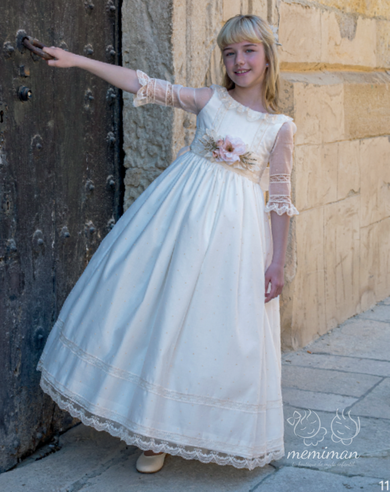 XC112 EMMA Communion Dress