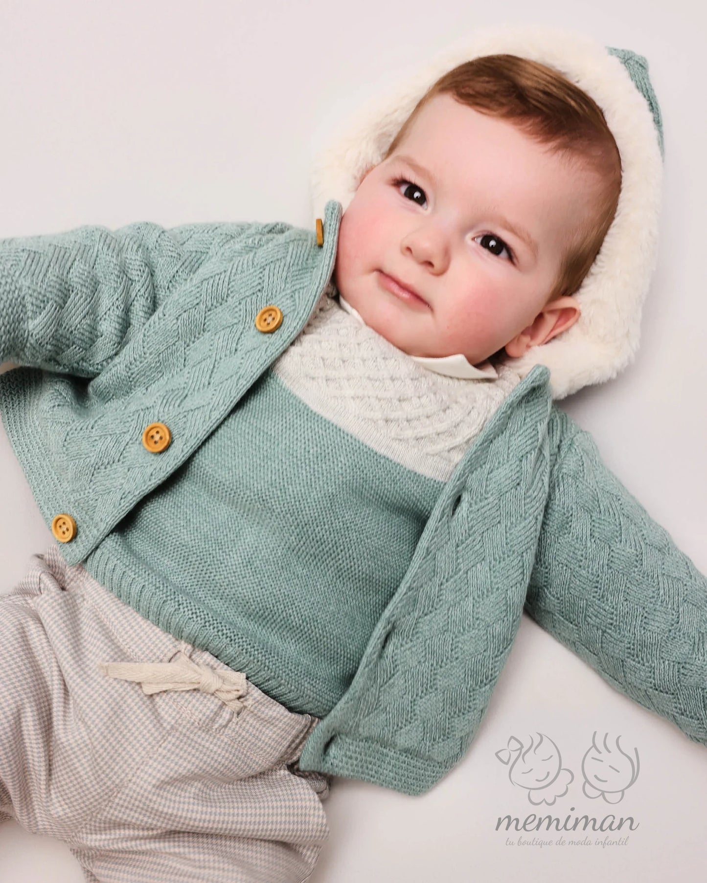 1830W25 BOUQUET Hooded Tricot Jacket