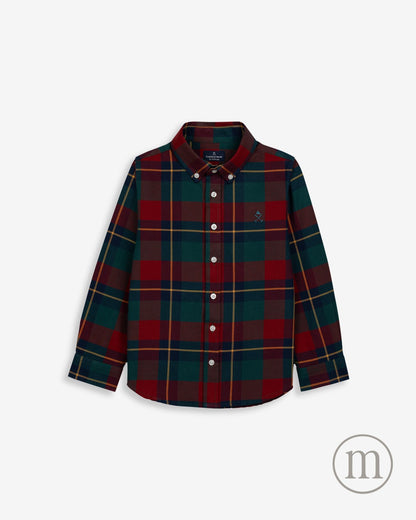 1201126007 Camisa Winter Checks Kids