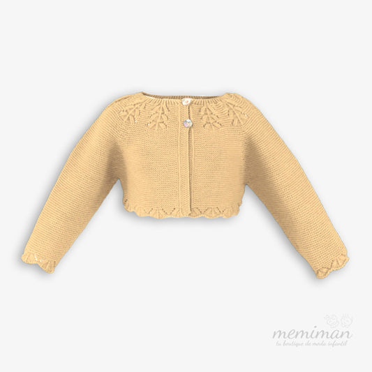 38-0120-R Cardigan bébé fille 