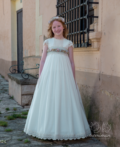 XC124 JIMENA Communion Dress