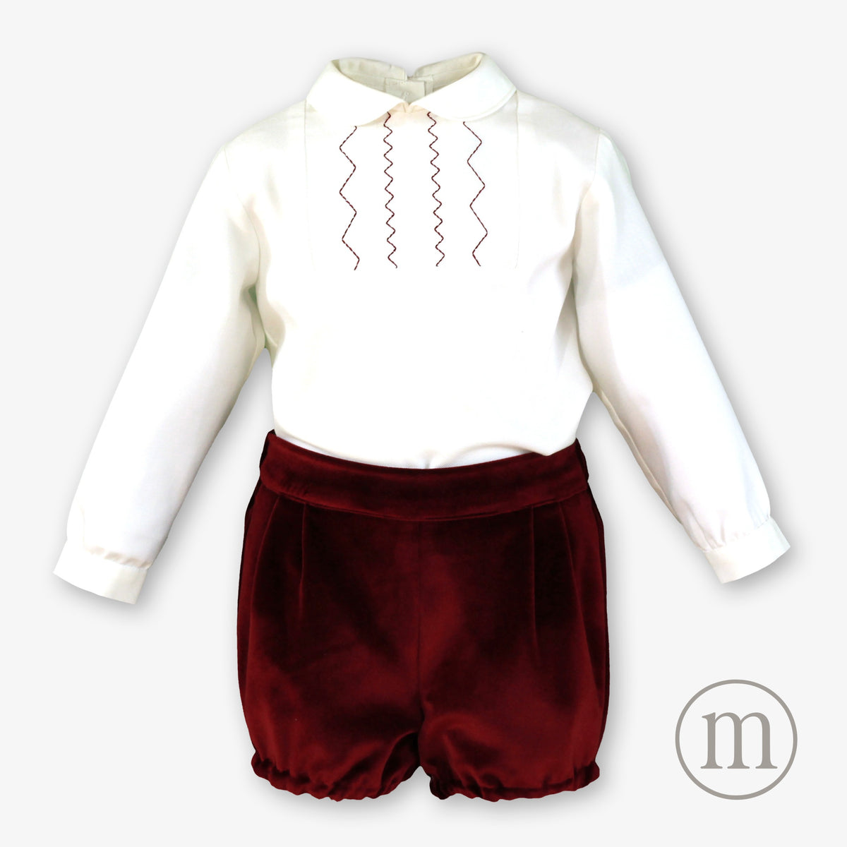 40-0129-23 Conjunto Bebé Niño Terciopelo