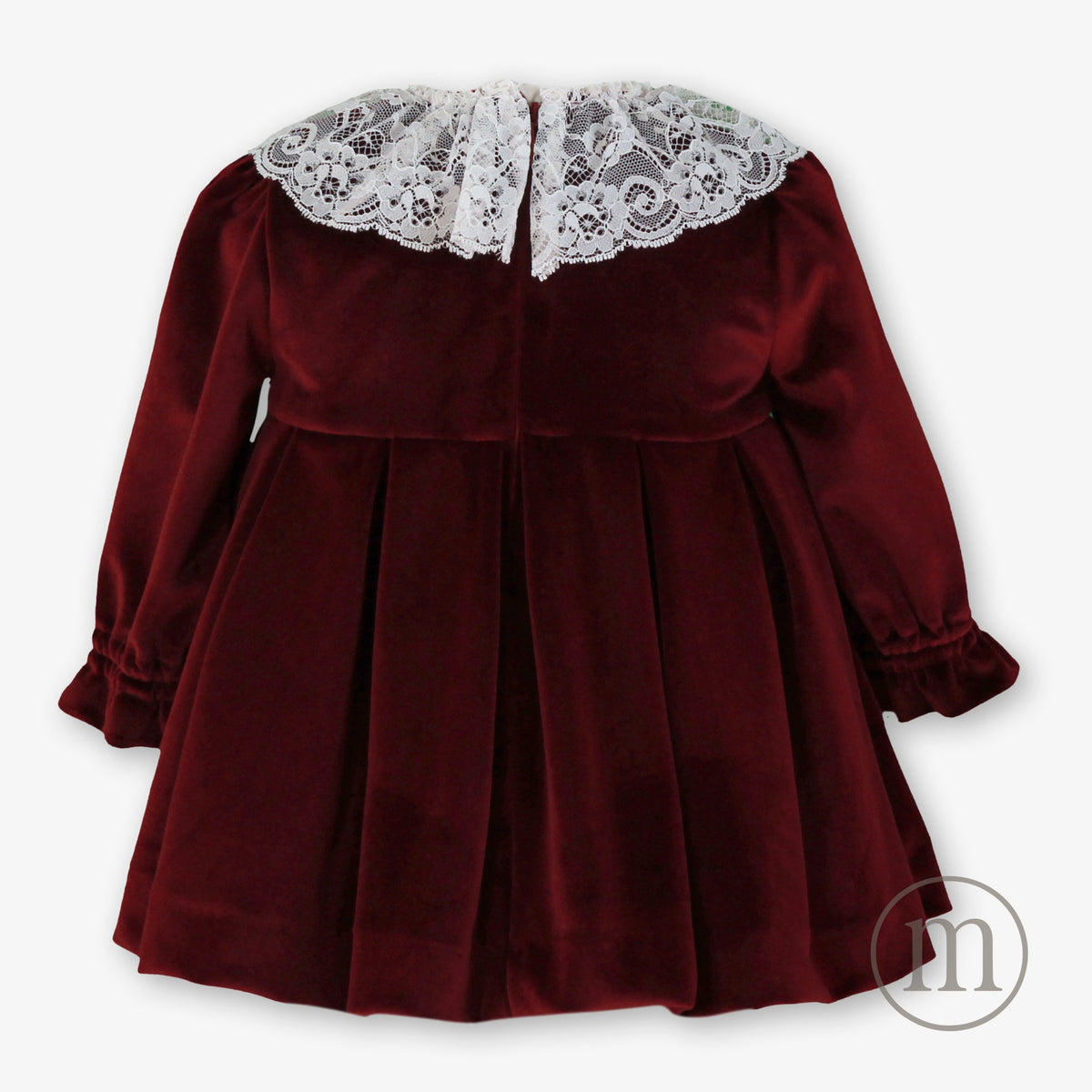 40-0129-V Vestido Bebé Terciopelo