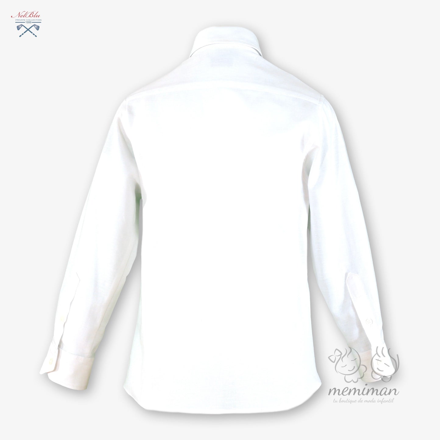 39-1316-2 Chemise Enfant ML Nid d'abeille
