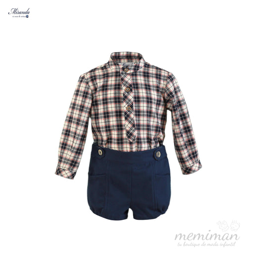 36-0133-23 Conjunto de camisa y pantalón