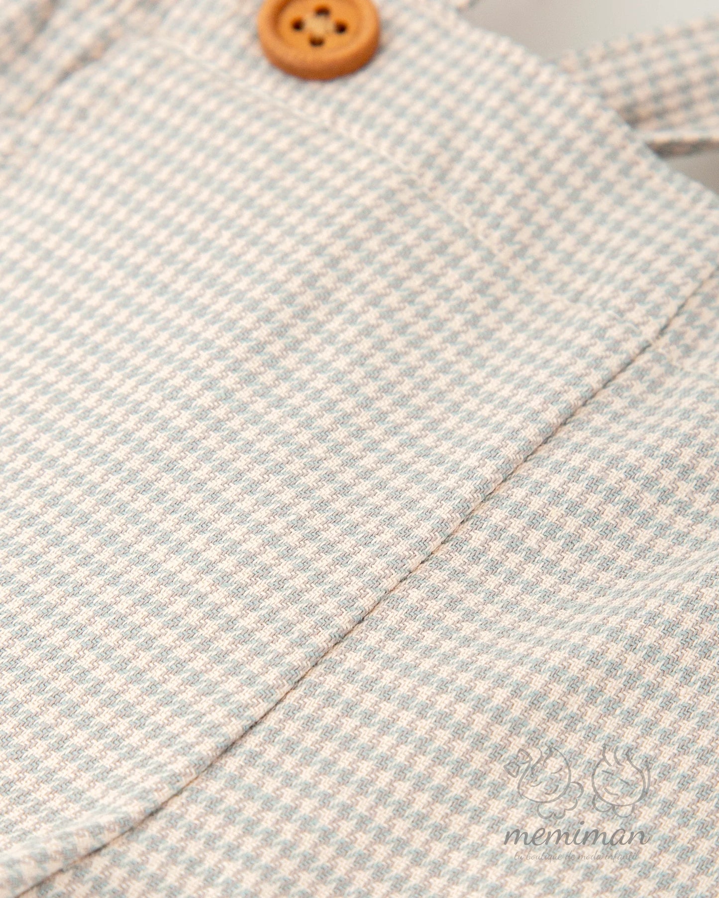 1341W25 BOUQUET Baby Boy Bloomers with Suspenders