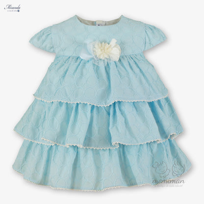 39-0137-V Vestido Bebé Volantes