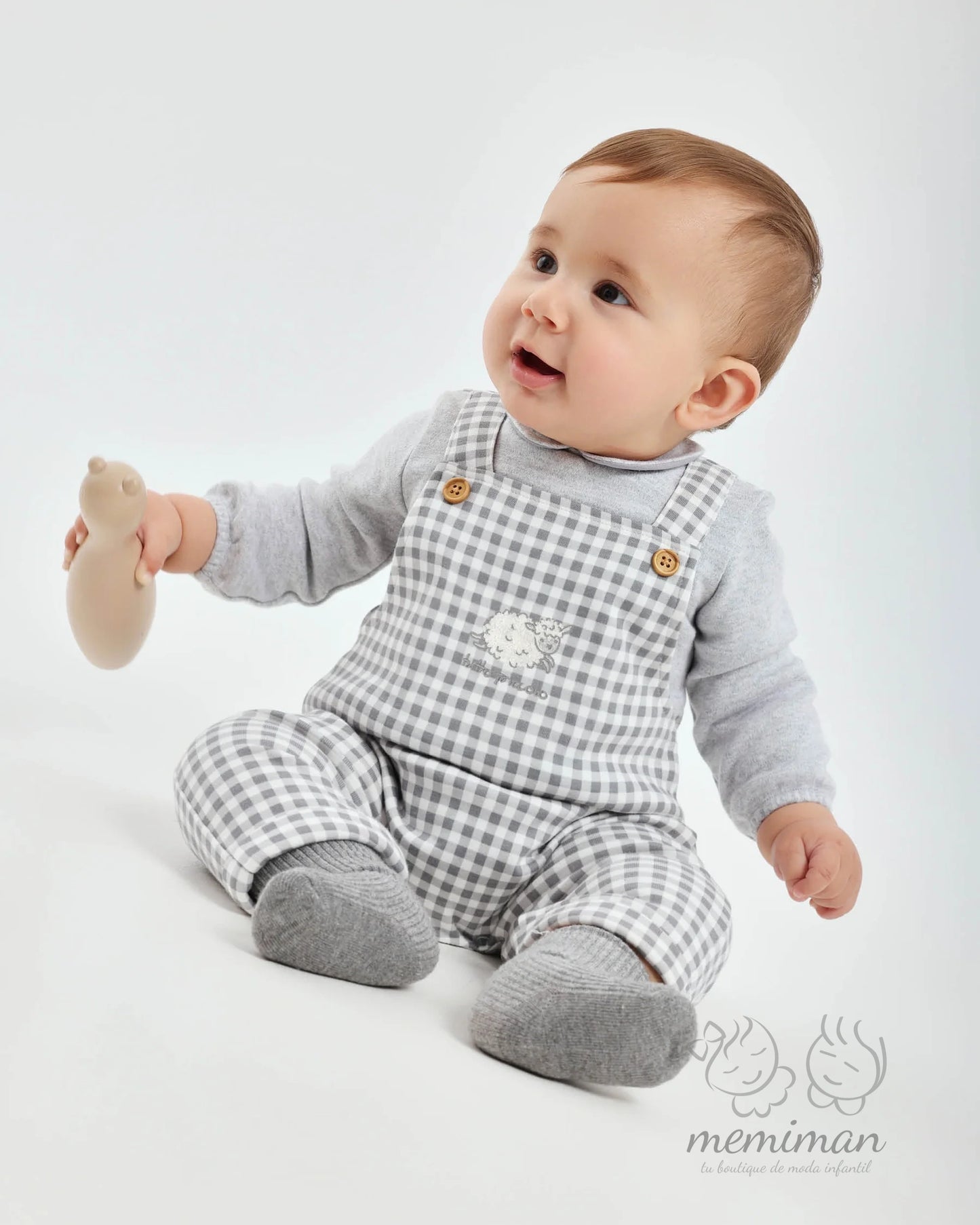 1436W25 DREAM Baby Sheep Romper 