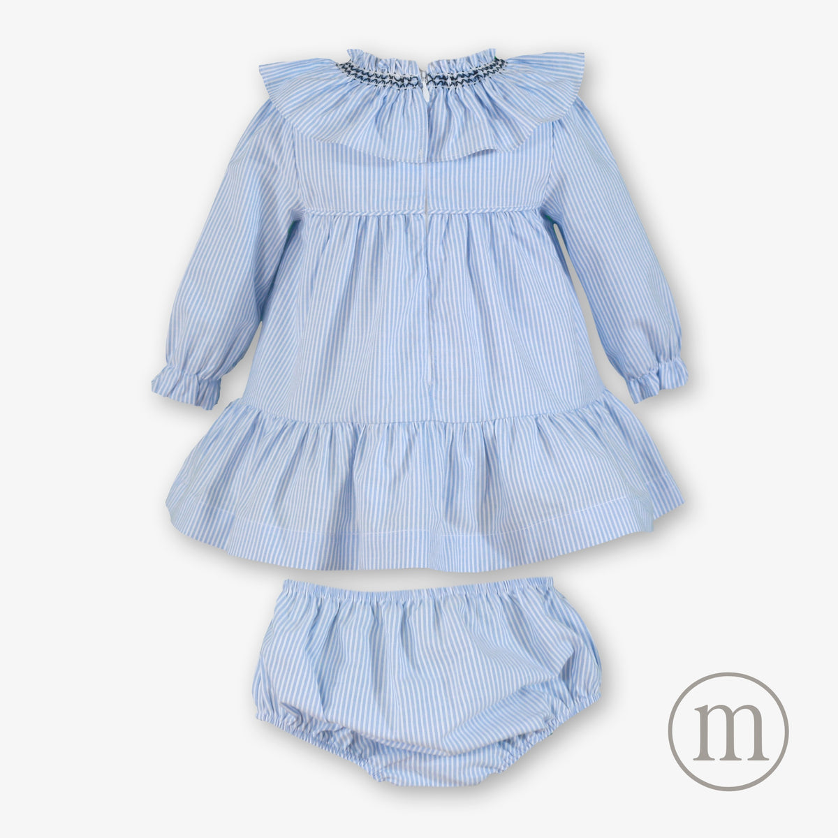 40-0144-VB Vestido Bebé Braguita